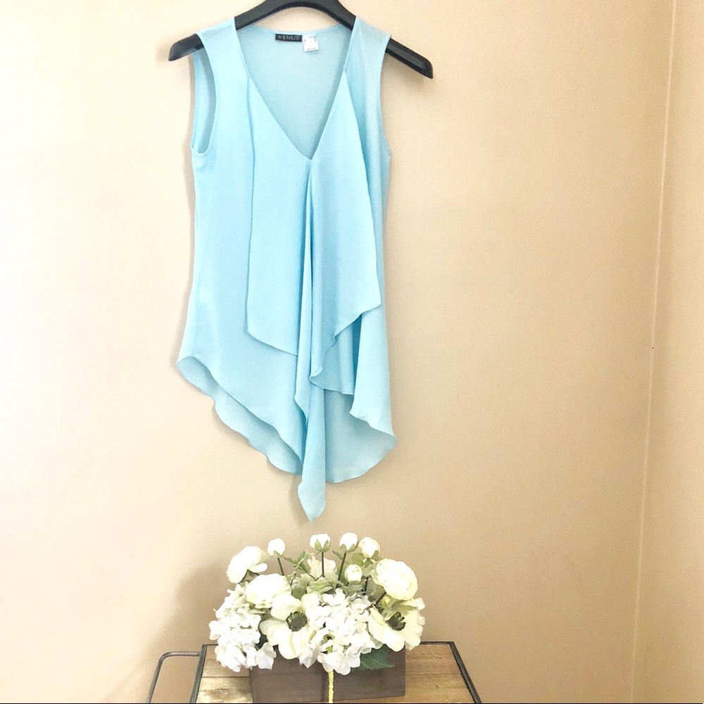 Ruffle Front Blouse